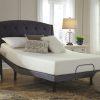 Chime 10” Memory Foam Mattress In A Box, on adjustable base