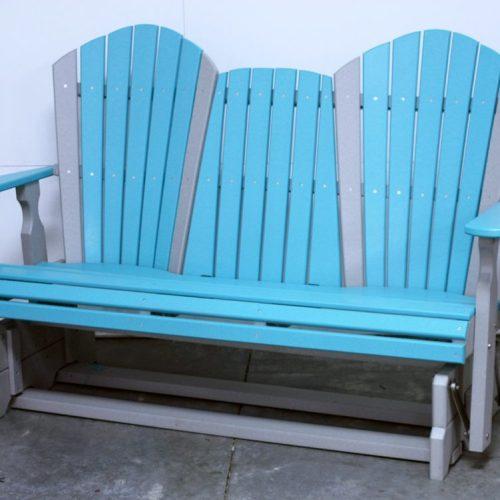 Outdoor 3 Seat Gliding Bench