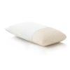 MALOUF Z 100% Natural Talalay Latex Zoned Pillow, cover pulled back