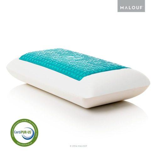 Malouf Z Dough Memory Foam + Liquid Z Gel Pillow, Certi Pure