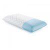 Malouf Z Gel Infused DOUGH Memory Foam Pillow, cover rolled back