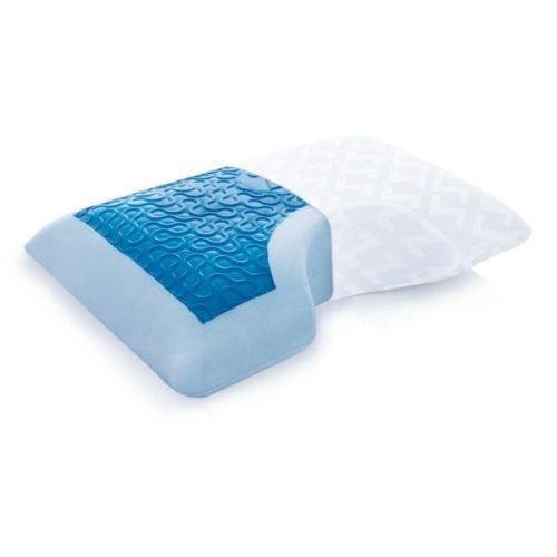 Malouf Z Side Sleeper Shoulder Cutout Gel Dough Pillow, Liquid Gel Layer