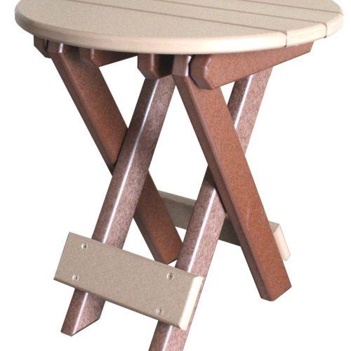Outdoor Folding End Table