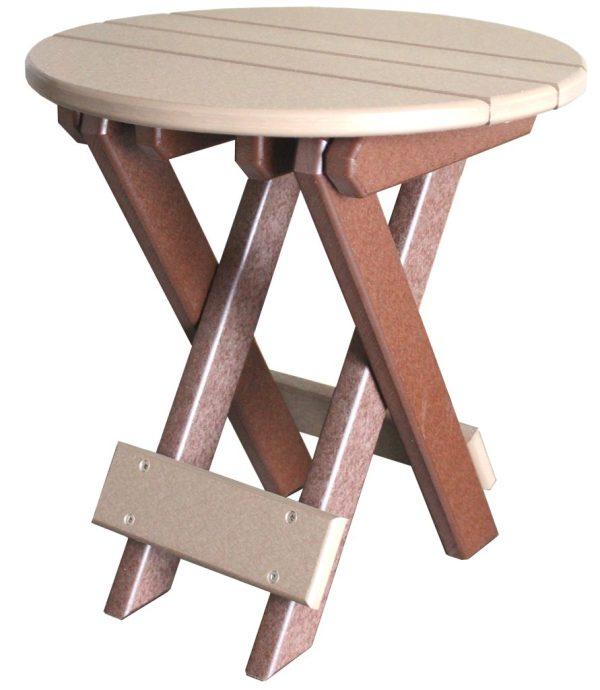 Outdoor Folding End Table