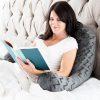 Malouf Shredded Memory Foam Lounge Reading Pillow