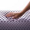 Malouf Z Zoned Dough Memory Foam Pillow Infused with Real Lavender Hand Impression