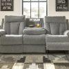 Ashley Mitchiner Reclining Sofa with drop down console